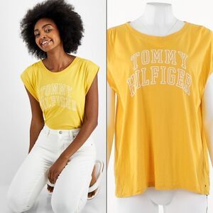 Tommy Hilfiger Sleeveless Muscle T-Shirt Deep Maize